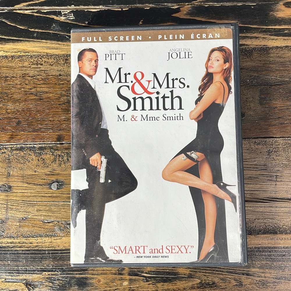 Mr. & Mrs. Smith DVD